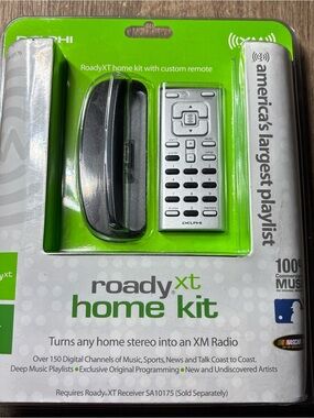 New Delphi XM Sirius Satellite Radio Roady XT Home Kit